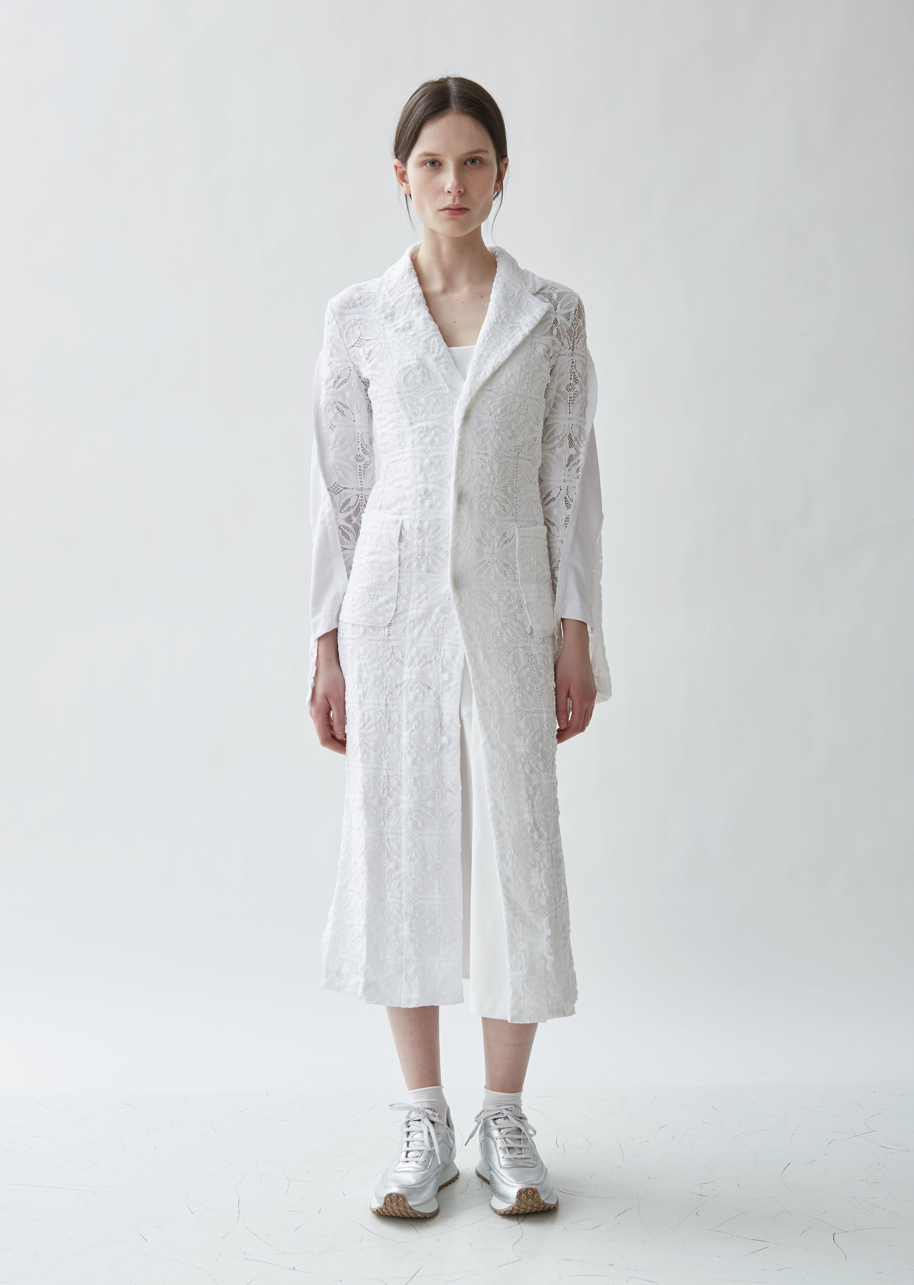Stretch Lace Coat – La Garçonne
