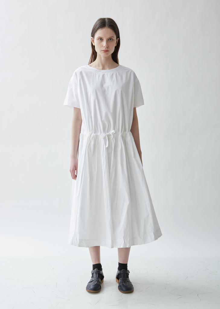 Cotton Ruched Dress