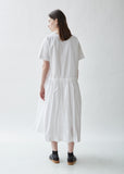 Cotton Ruched Dress
