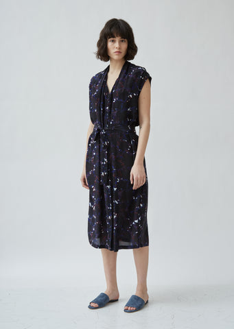Silk Shirt Dress