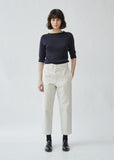 Cotton Drill Tapered Trousers