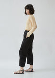 Shaded Satin Pants With Elastic
