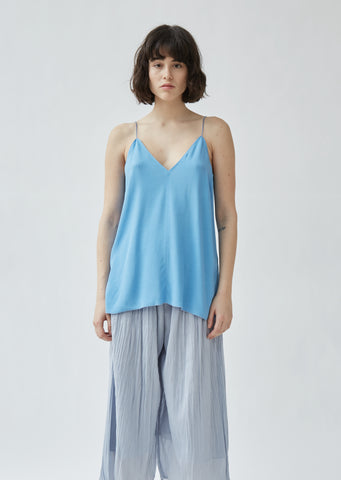 Fluid Creponne Straps Top