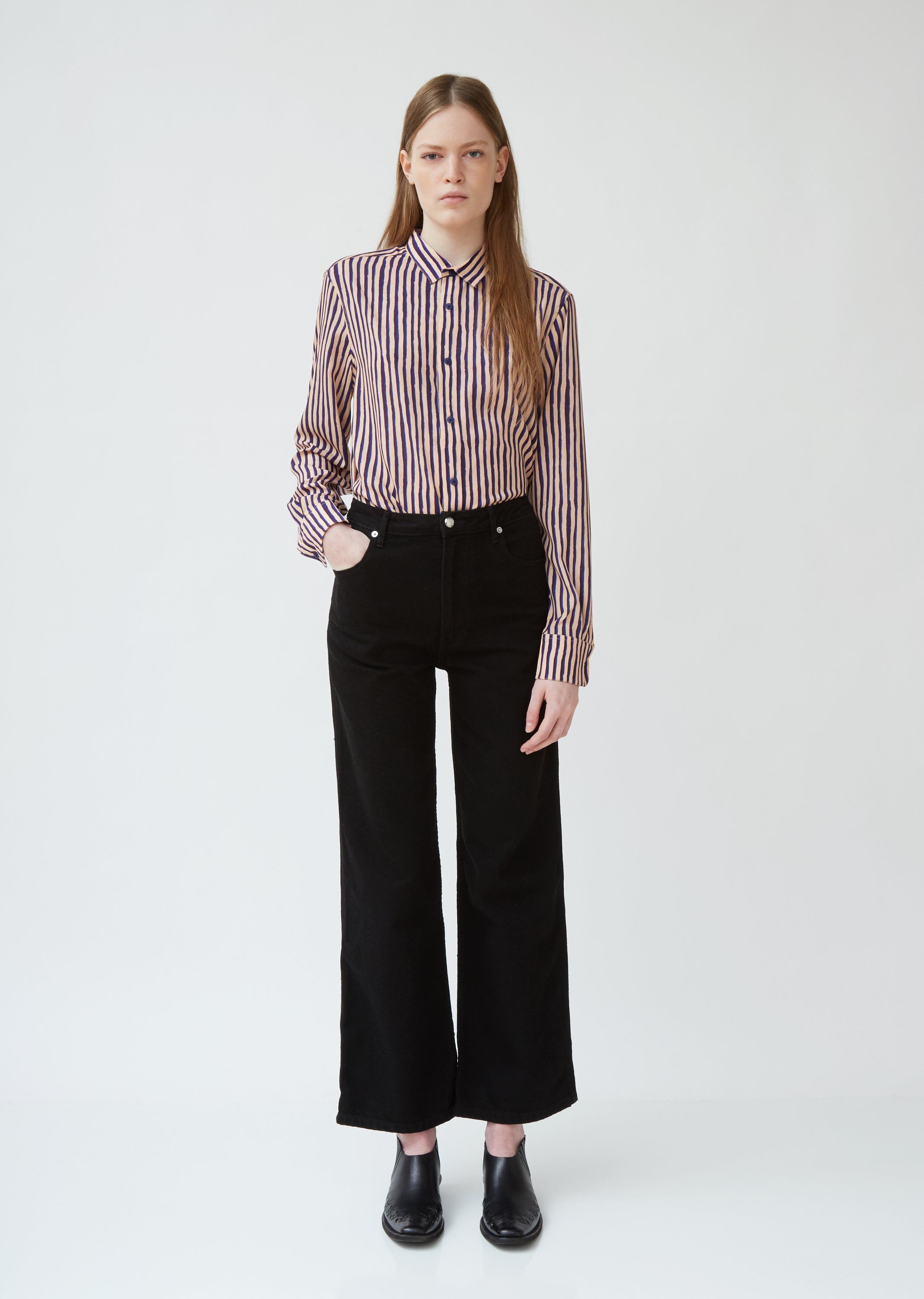 Wide Leg EL Jean - W 25 / Almost Black