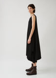 O-Asymmetrical Sleeveless Dress