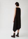 O-Asymmetrical Sleeveless Dress