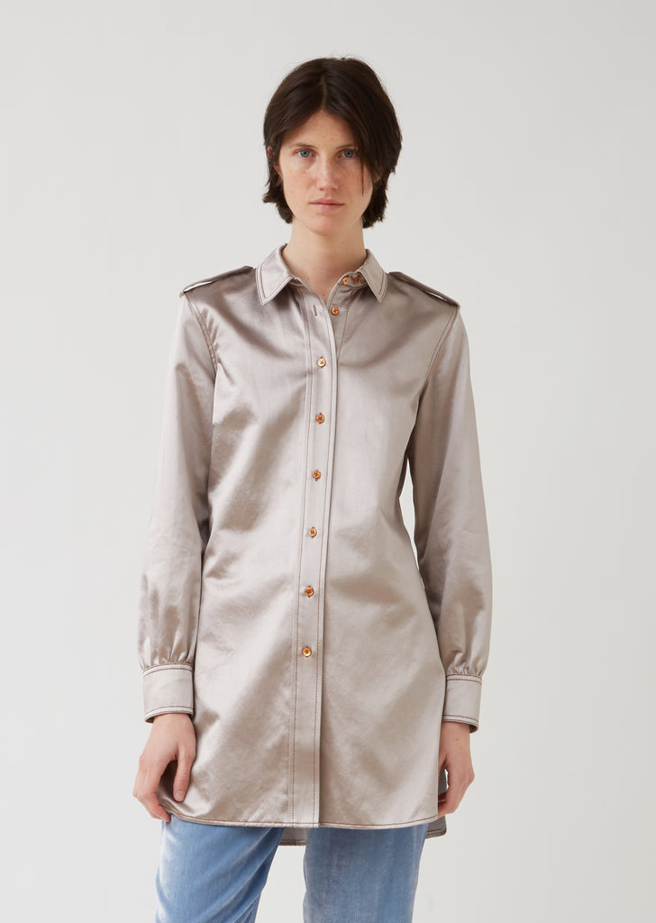 Kelsi Cinzed Cotton L/S Shirt