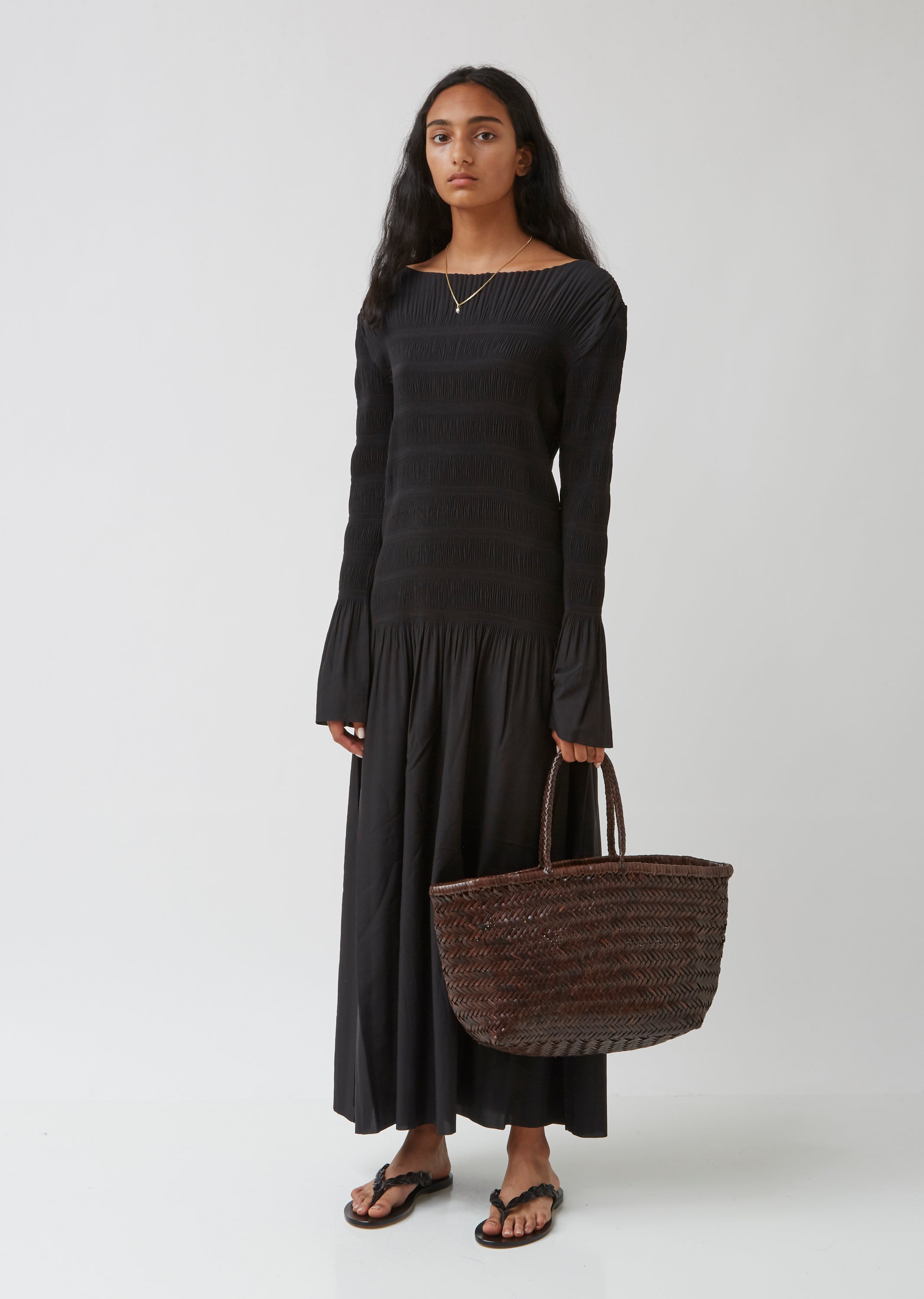 Maria Woven Leather Basket Bag in Cognac – Gaucho - Buenos Aires