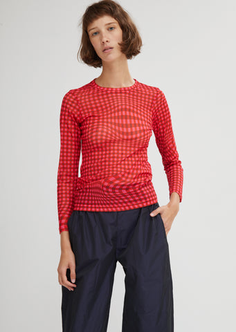 Freddie Mesh Top