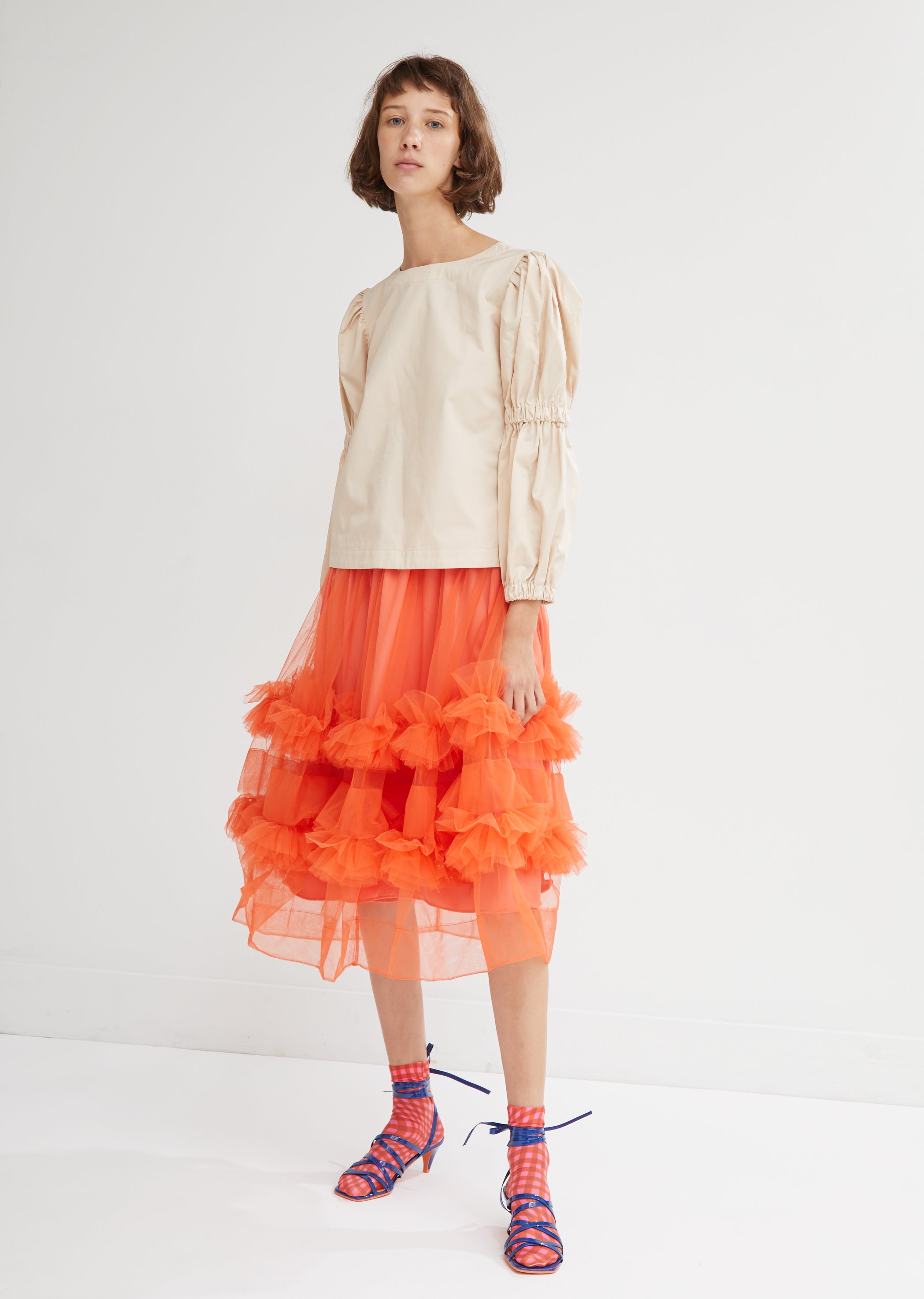 Akuac Soft Tulle Skirt by Molly Goddard- La Garçonne