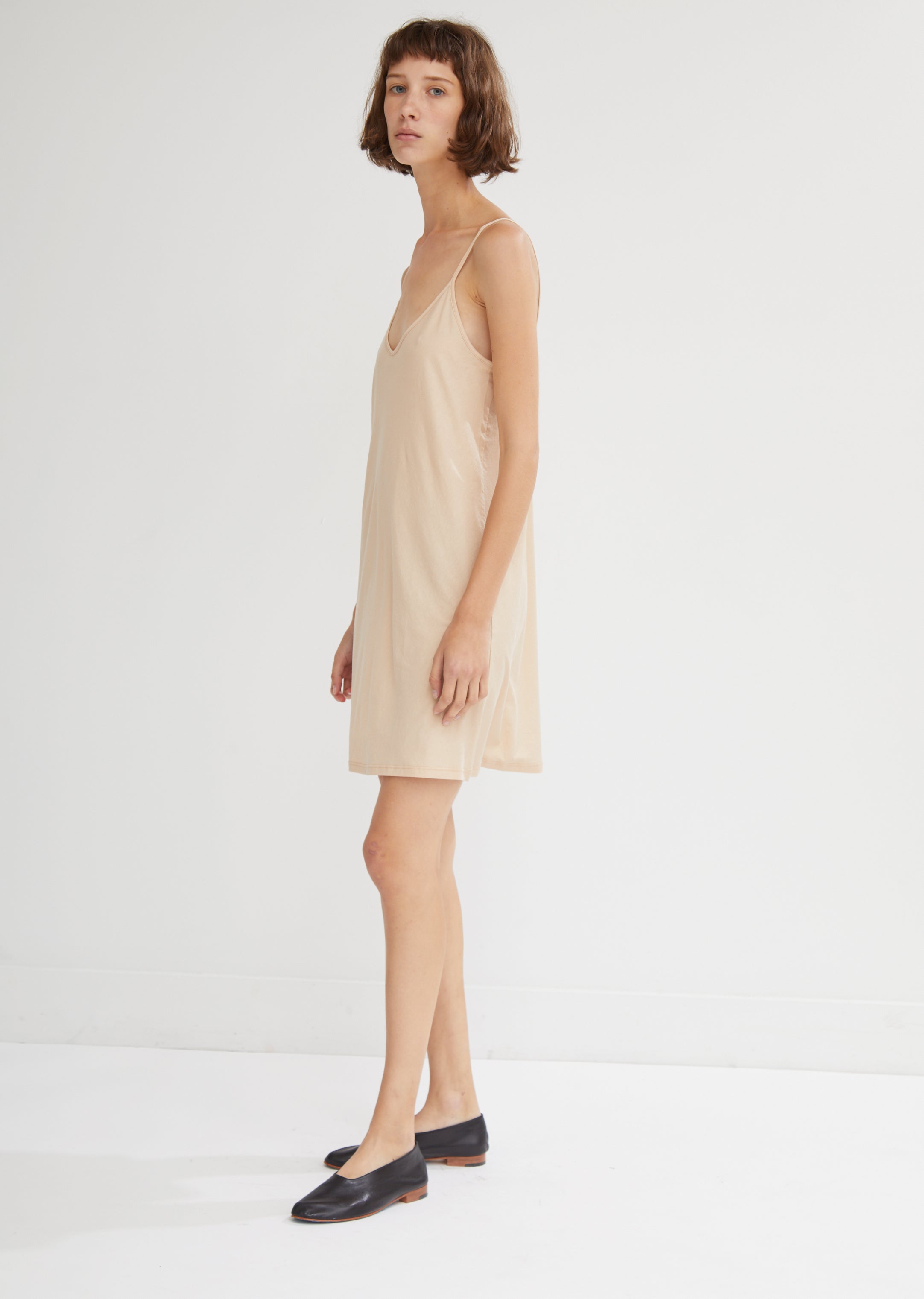 Pima Cotton Slip Dress by Skin- La Garçonne Pima Cotton Slip Dress by Skin- La Garçonne