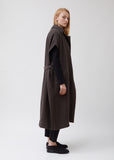 Cashmere Blend Sleeveless Trench