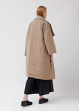 Water Repellent Mantle Duvet Wrap Coat