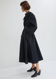 Water Resistant Cotton Twill Trench Coat