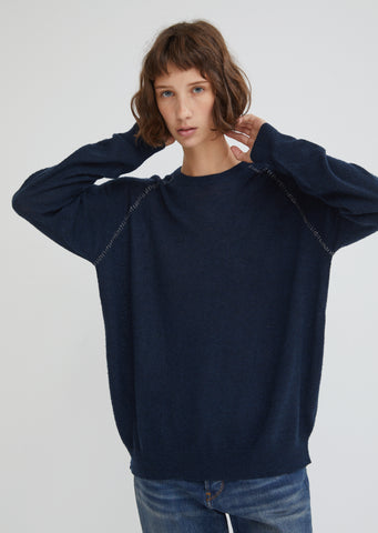 Melange Linked Stitch Sweater