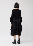 Nylon Twill Thin Skirt