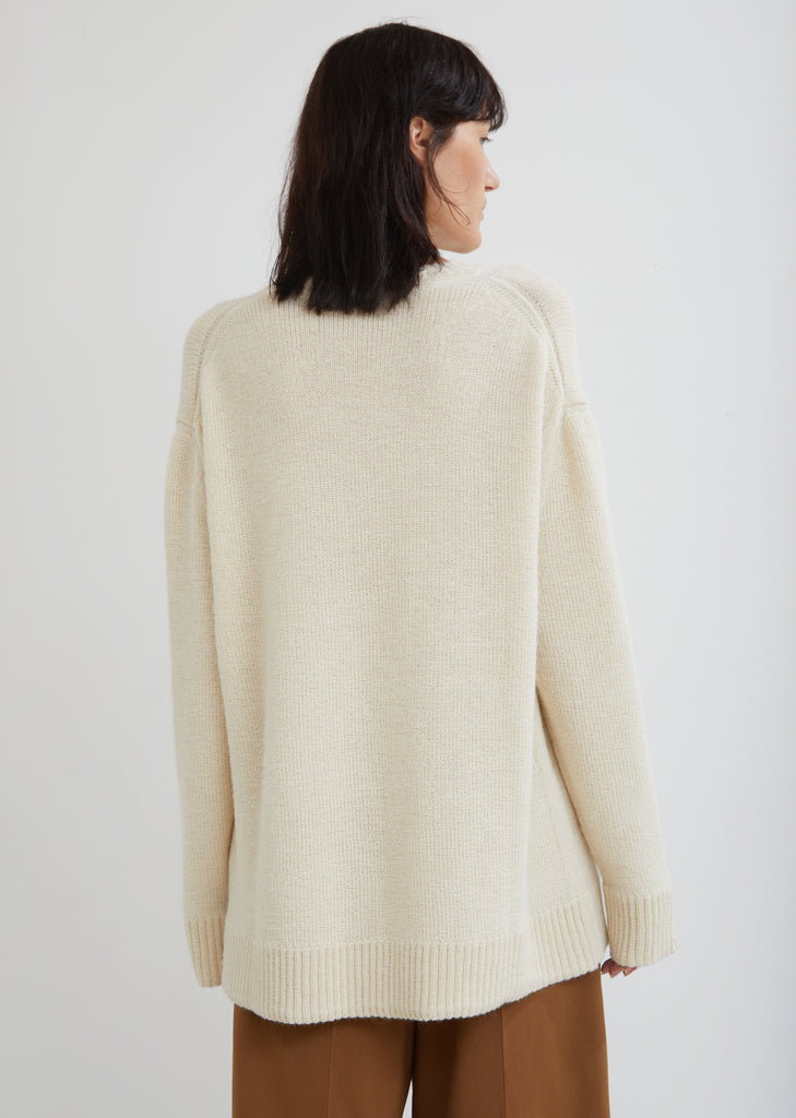 Crewneck Alpaca Sweater