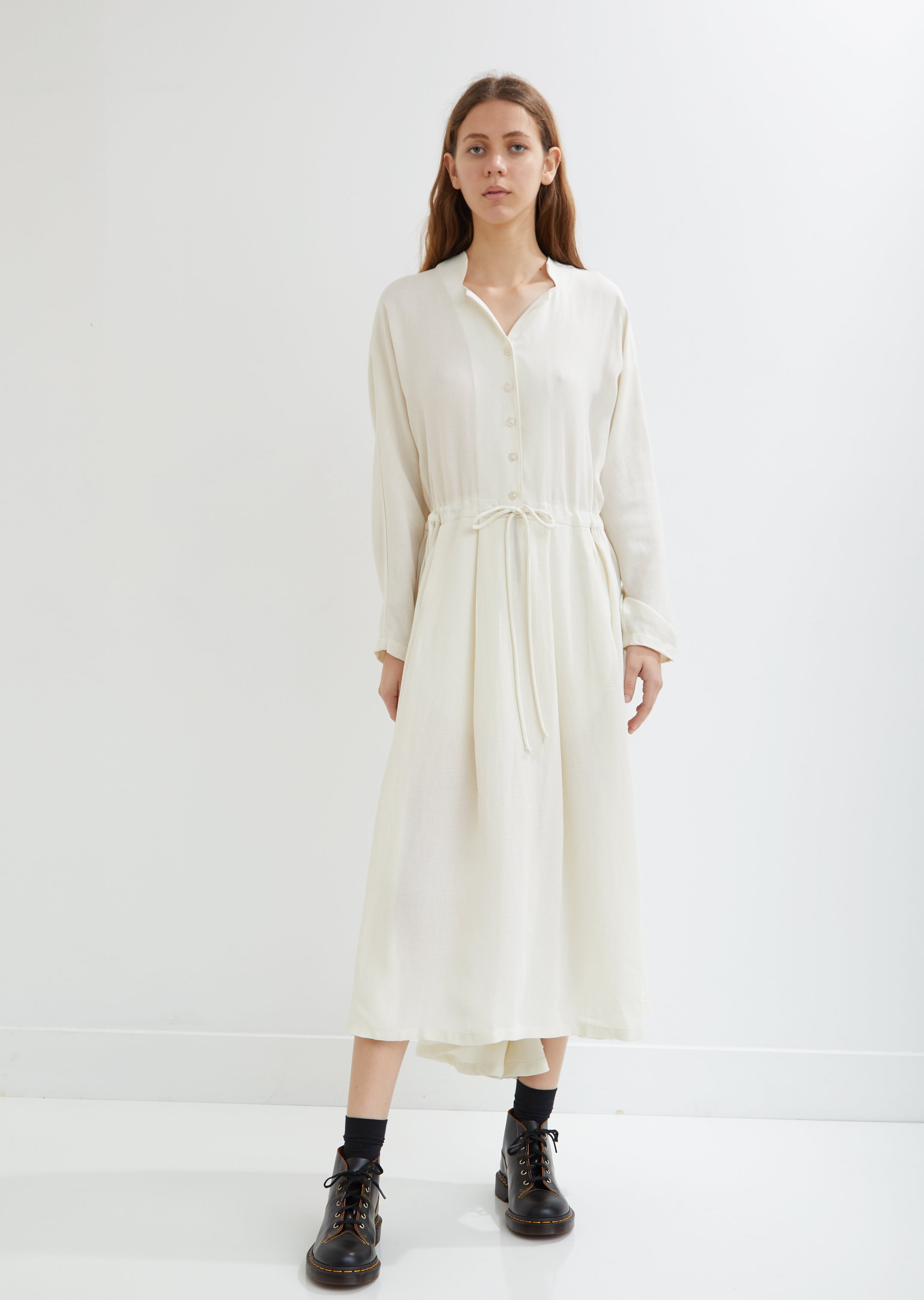 Classy Long Sleeve Dress by Black Crane- La Garonne Classy Long Sleeve Dress by Black Crane- La Garonne