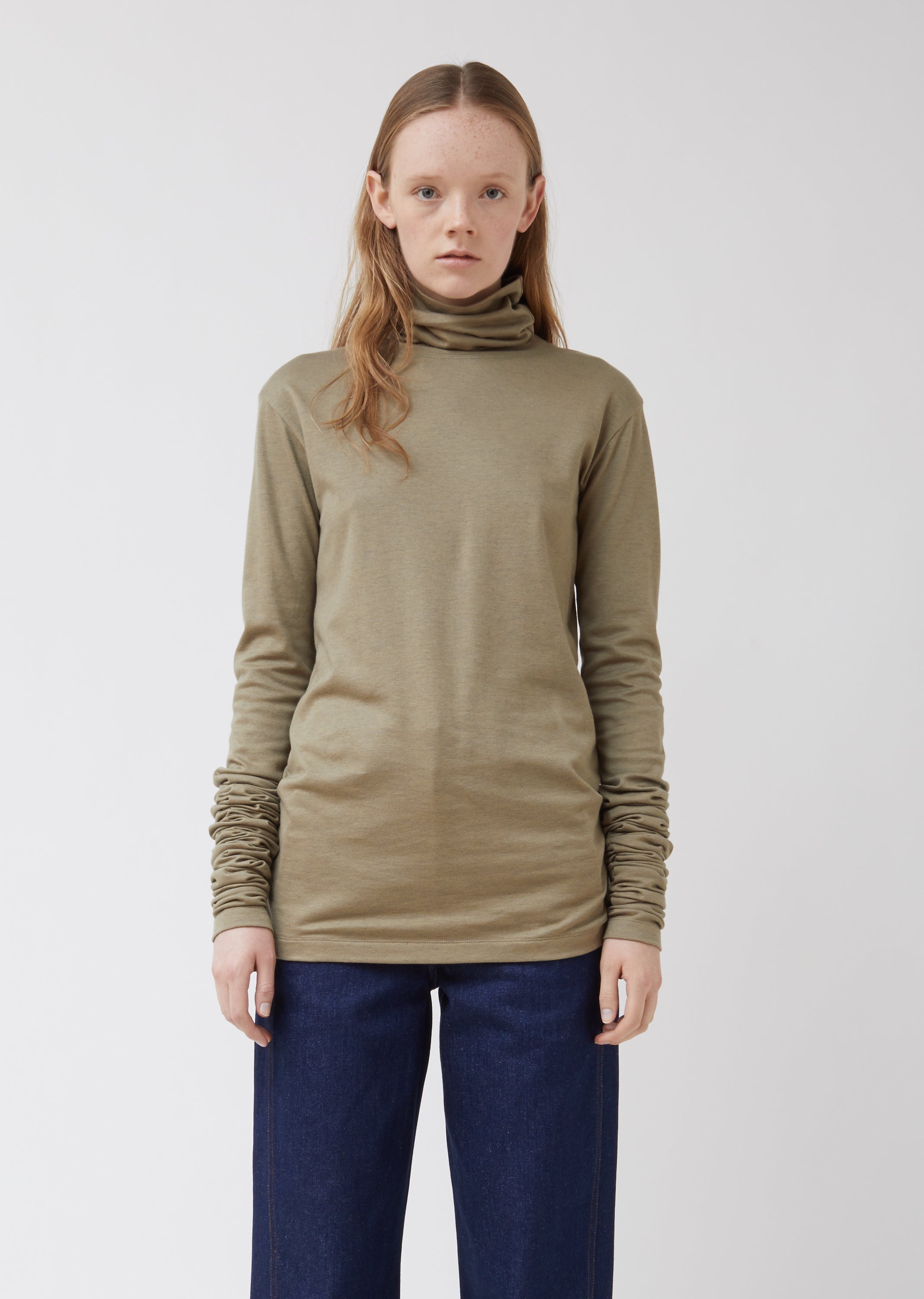 Jersey Turtleneck Sweater – La Garçonne