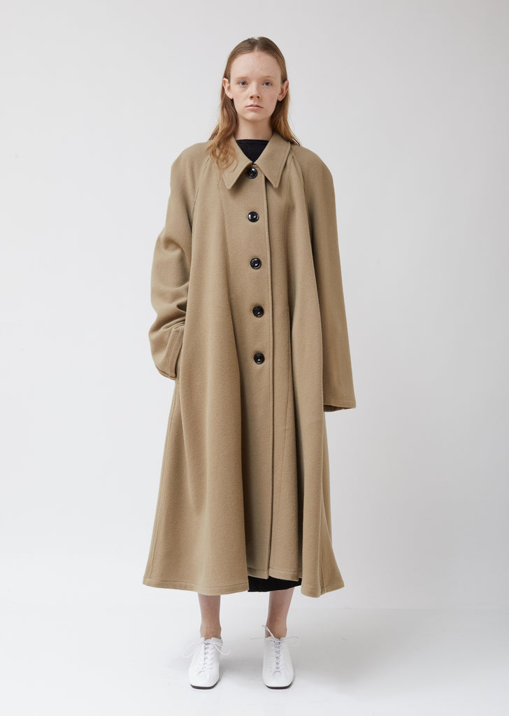 Wool Belted Overcoat