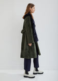 Lust Shearling Coat with Detachable Fur Collar