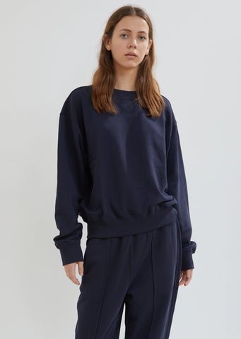 Tone Cotton Fleece Sweatshirt