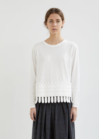 Lily Jersey Fringe Tee