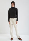 Wide Roll Neck Cashmere Sweater