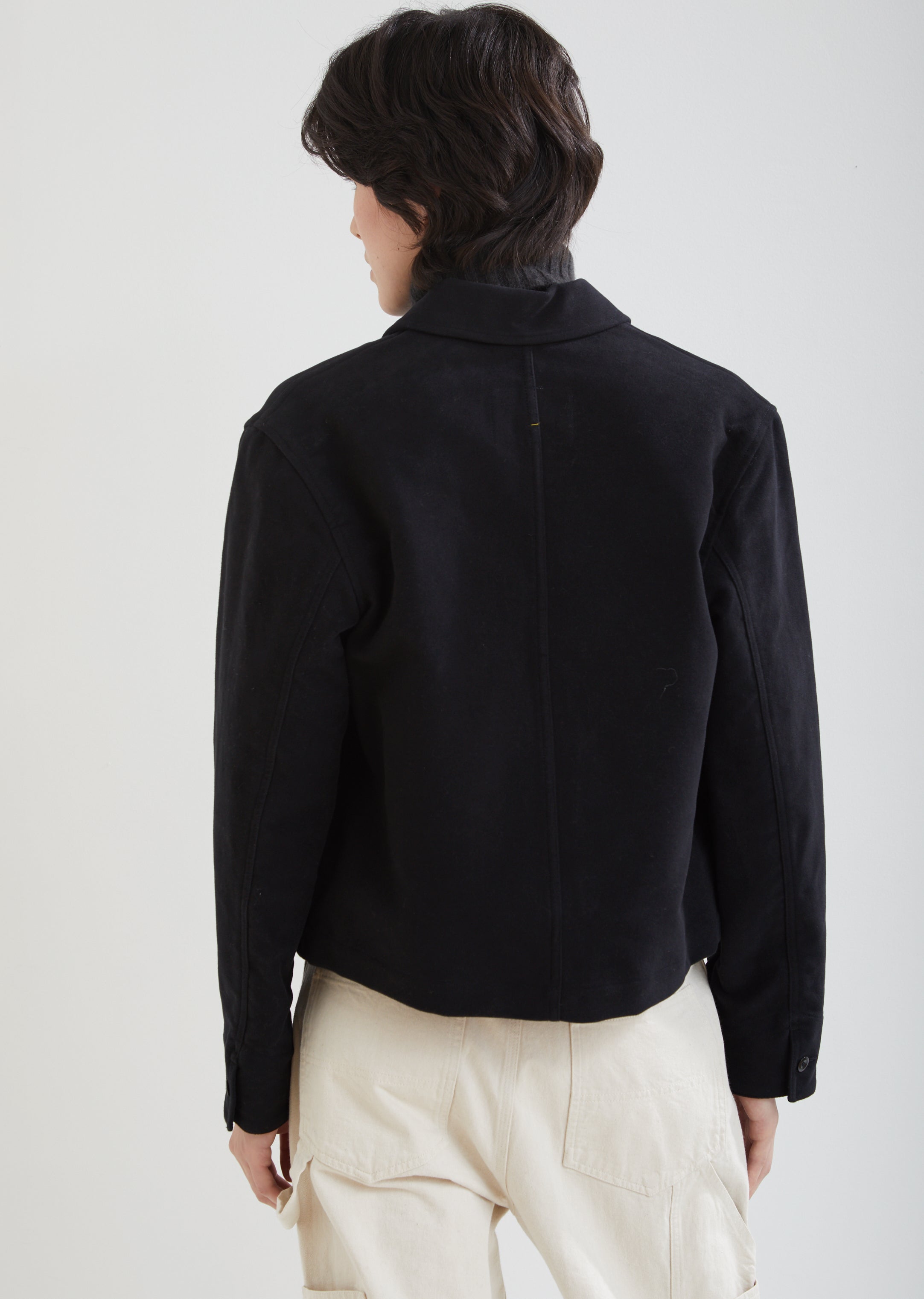 Work Shirt Moleskin Blazer by MHL By Margaret Howell- La Garçonne