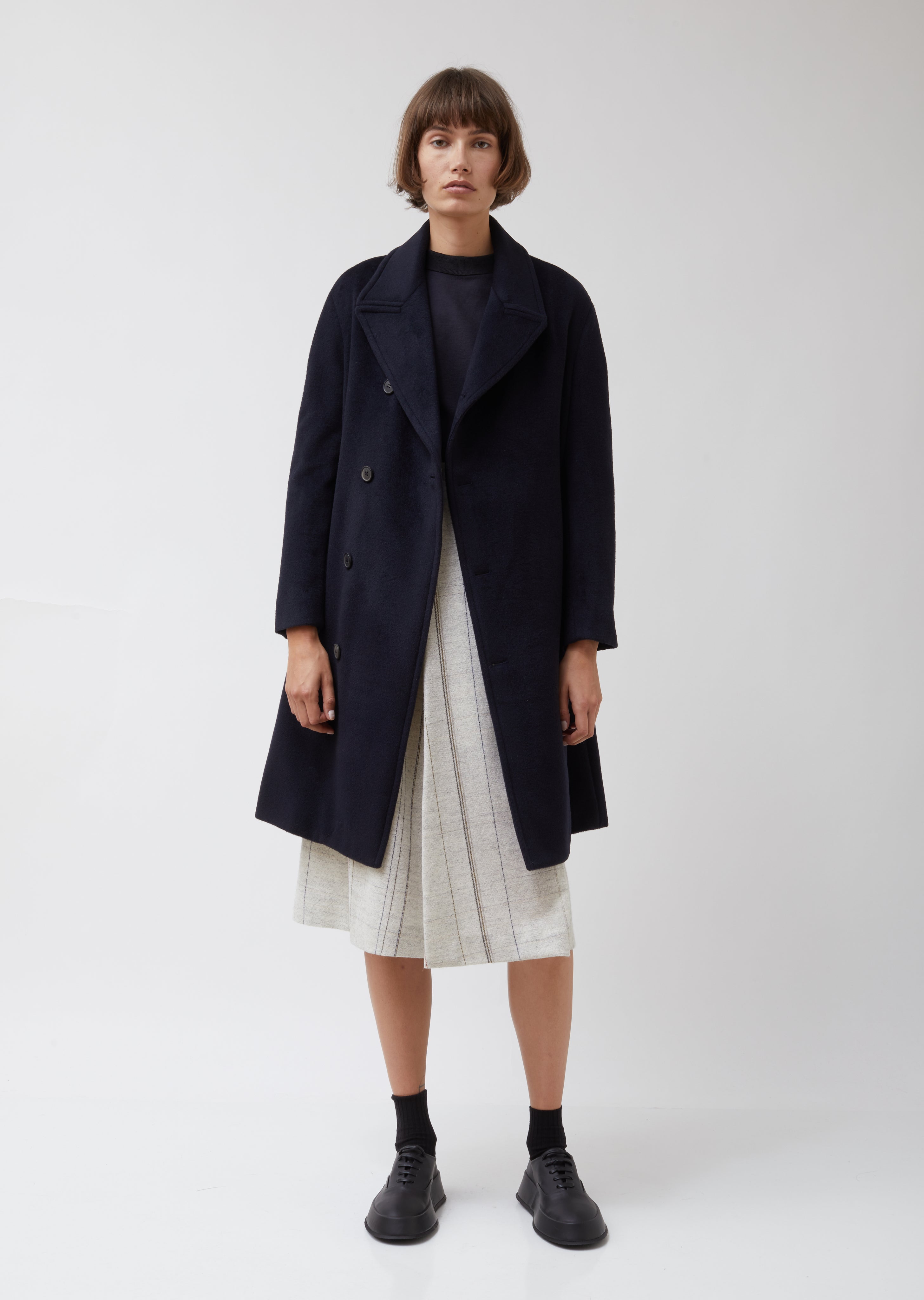Mohair Wool Coat Sequoia – La Garçonne