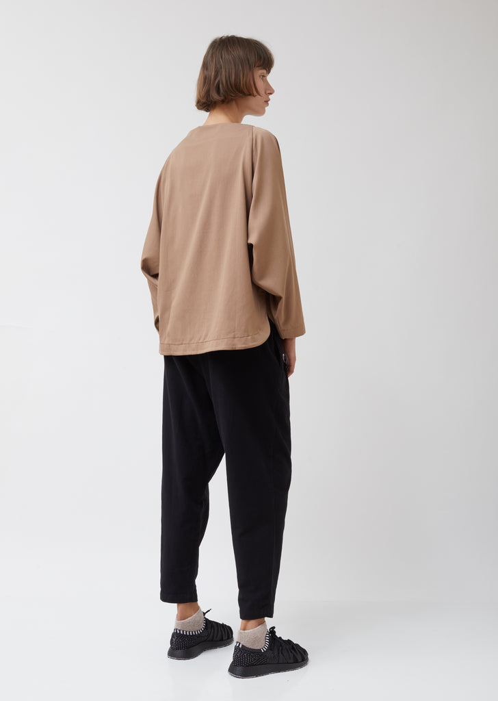 Folded Neck Top