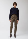 High-Waisted Wool Blend Star Trousers #9