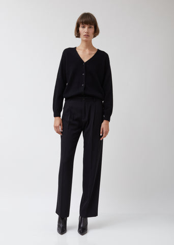 Black Suiting Soft Trousers #8