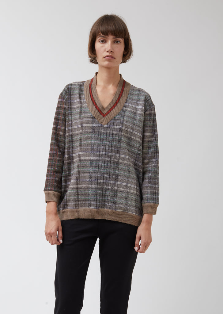 Wool Top Mallrat Sweater