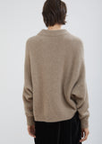 Cashmere Silk Round Neck Sweater
