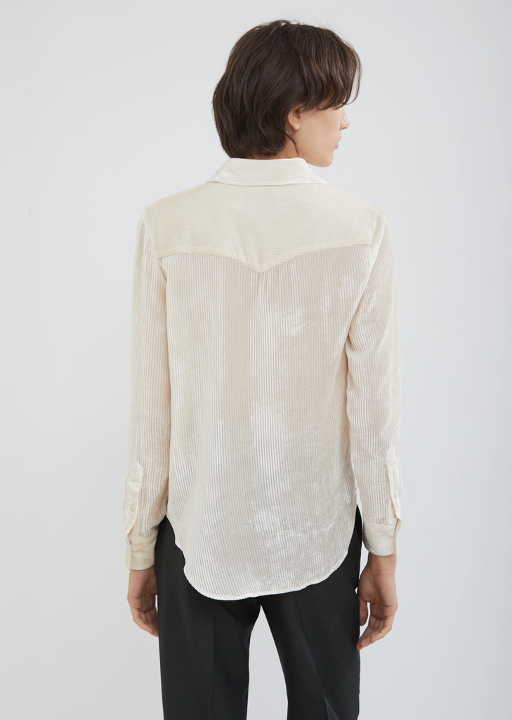 Iris Velvet Corduroy Shirt