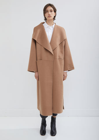 Annecy Wool Cashmere Coat - X-Small / Camel