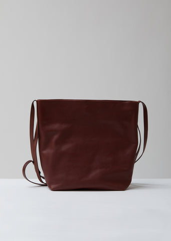 Brown Leather Shoulder Bag