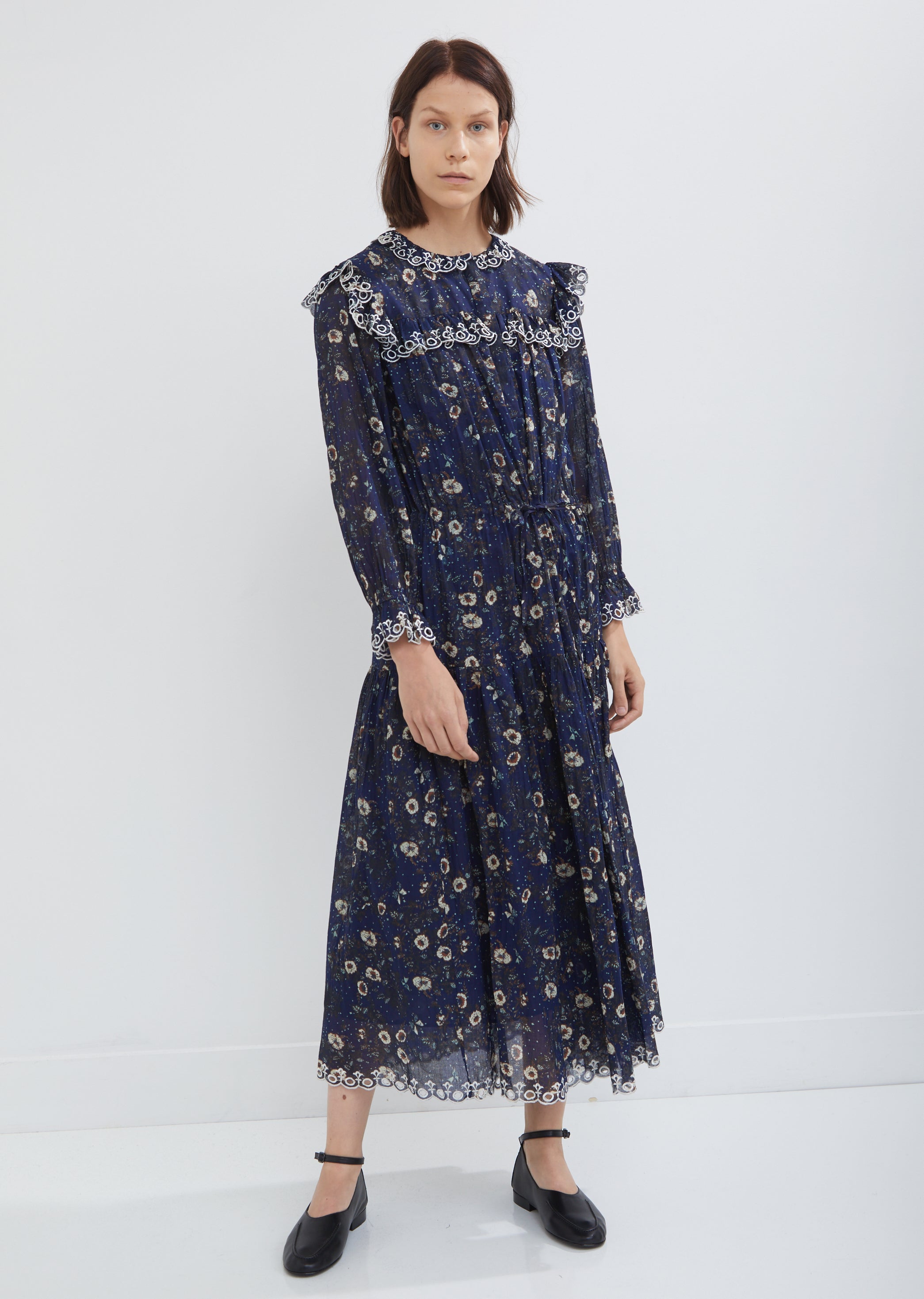 Eina Printed Dress by Isabel Marant toile- La Garonne Eina Printed Dress by Isabel Marant toile- La Garonne