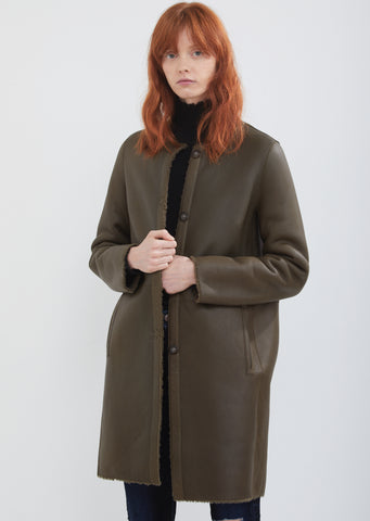 Reversible Merinos Lamb Coat