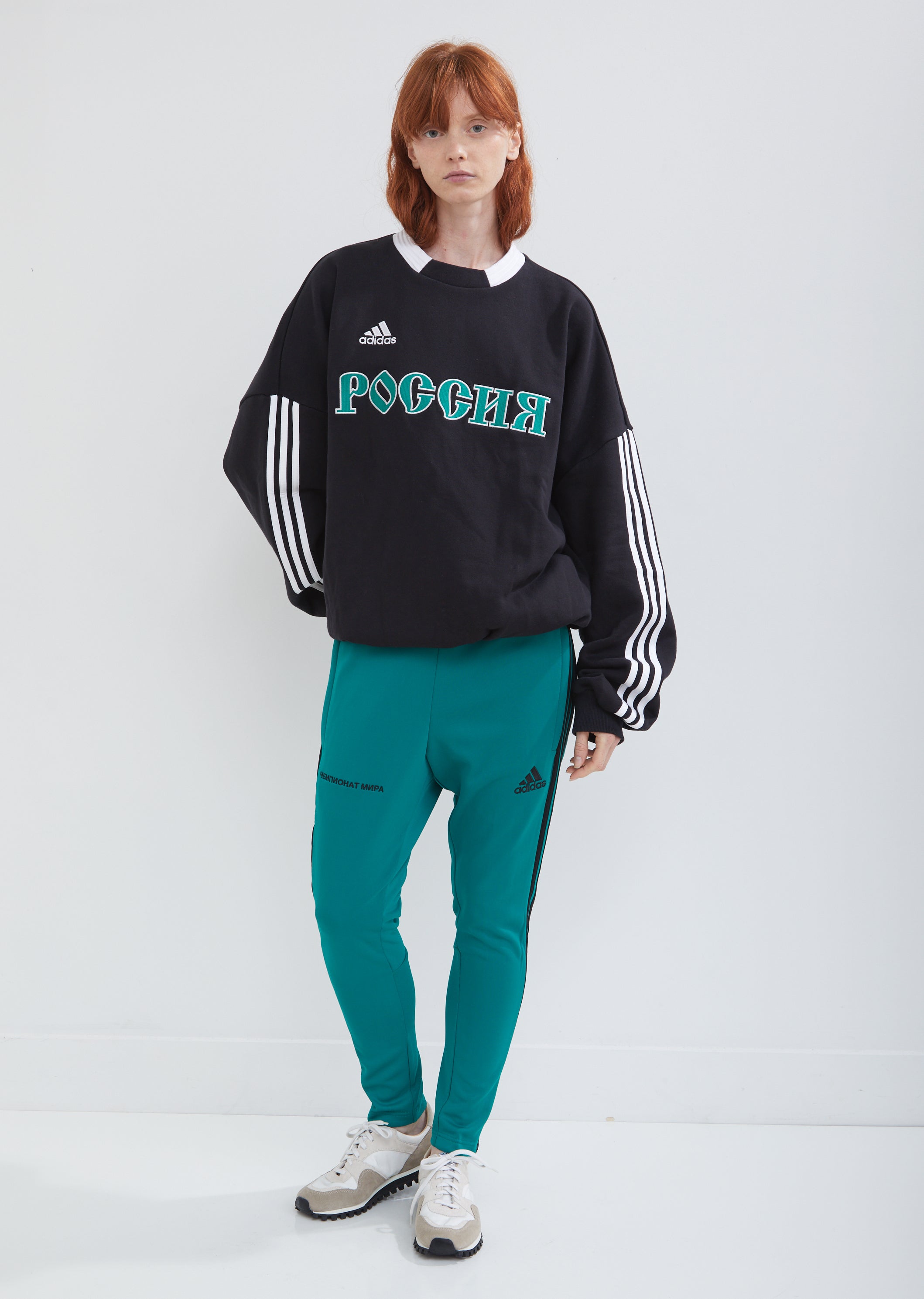gosha rubchinskiy adidas ジャージ Adidas Training Pants by Gosha Rubchinskiy- La Garçonne