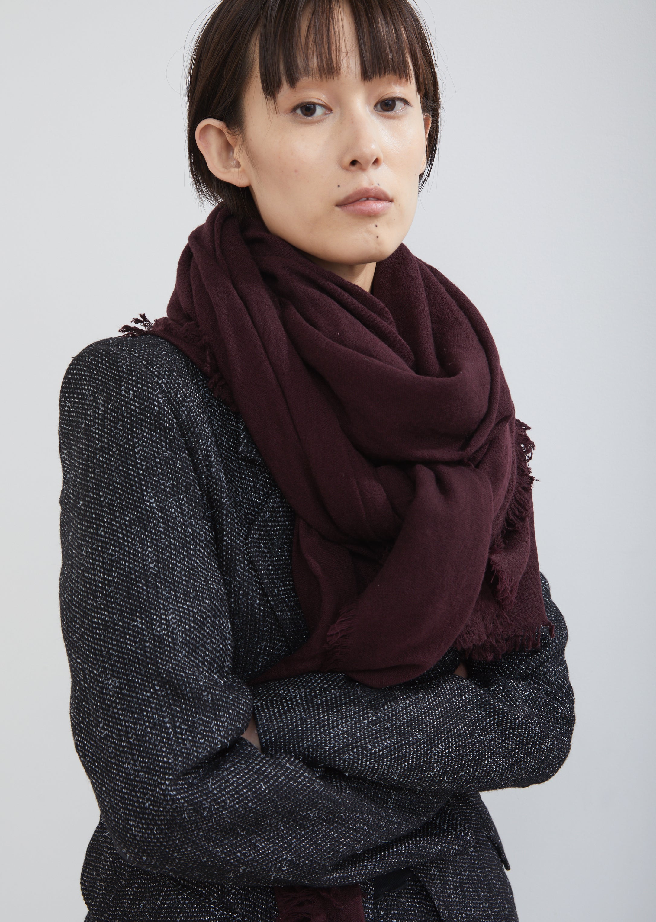 Casimir Cashmere Scarf by Ann Demeulemeester- La Garçonne