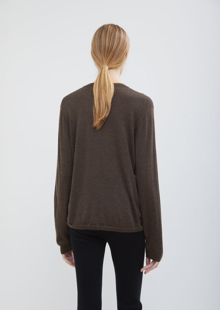 Extrafine Basic V-Neck Sweater
