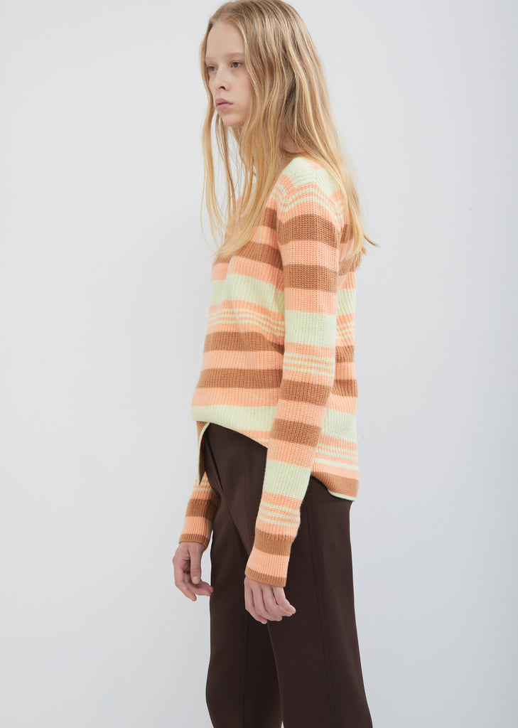 Shay Merino Striped Sweater