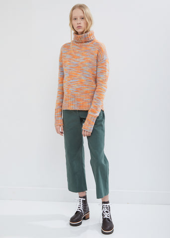 Bexley Straight Cropped Cotton Pants