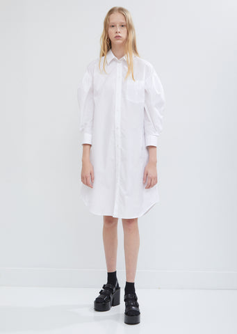 Drop Sleeve Shirt Dress