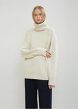 Oversize Xtra Cashmere Roll Neck Sweater