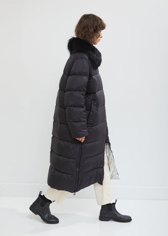 Ultra Light Long Fox Parka