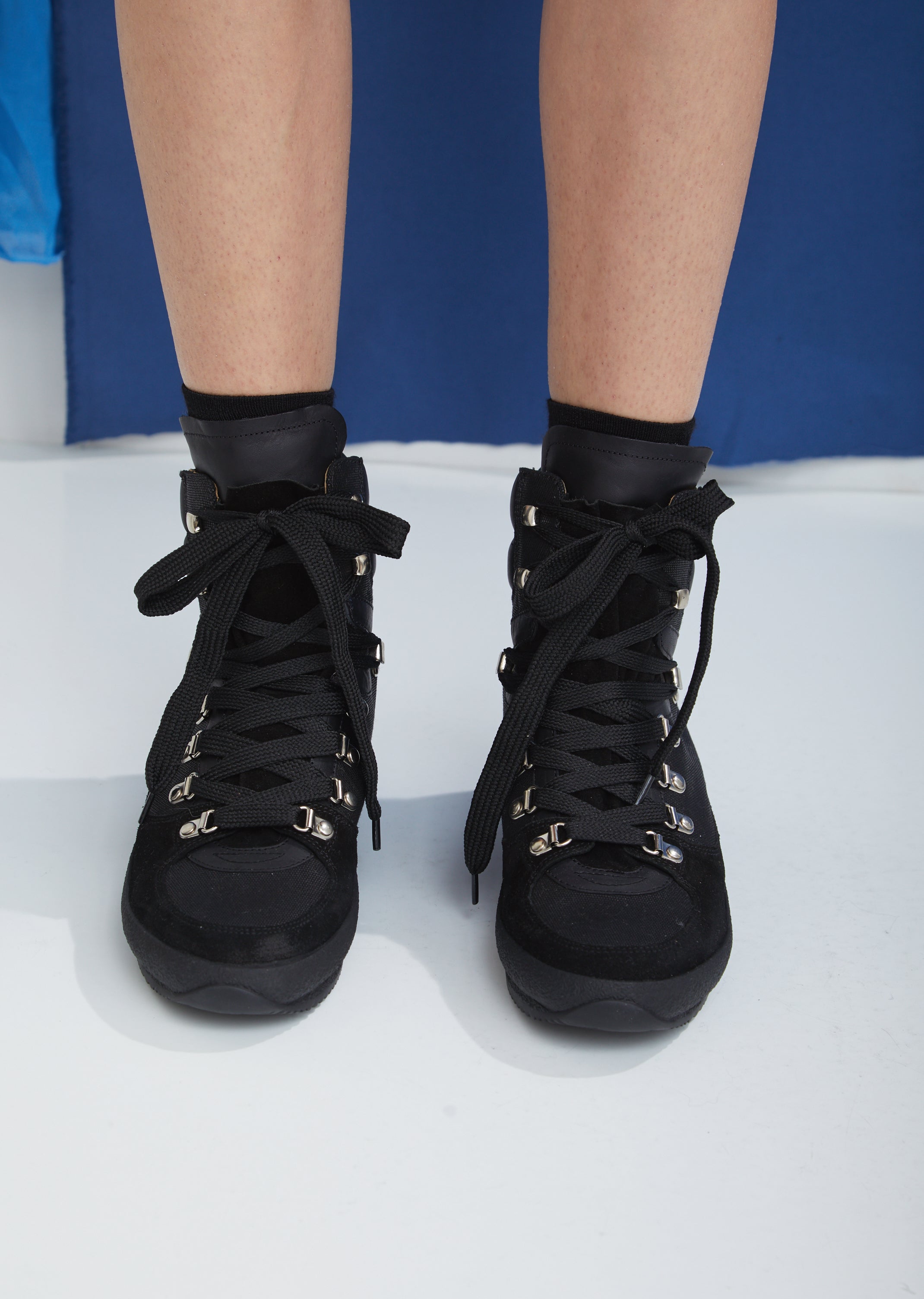 Brendty Hiking Boots by Isabel Marant- La Garçonne