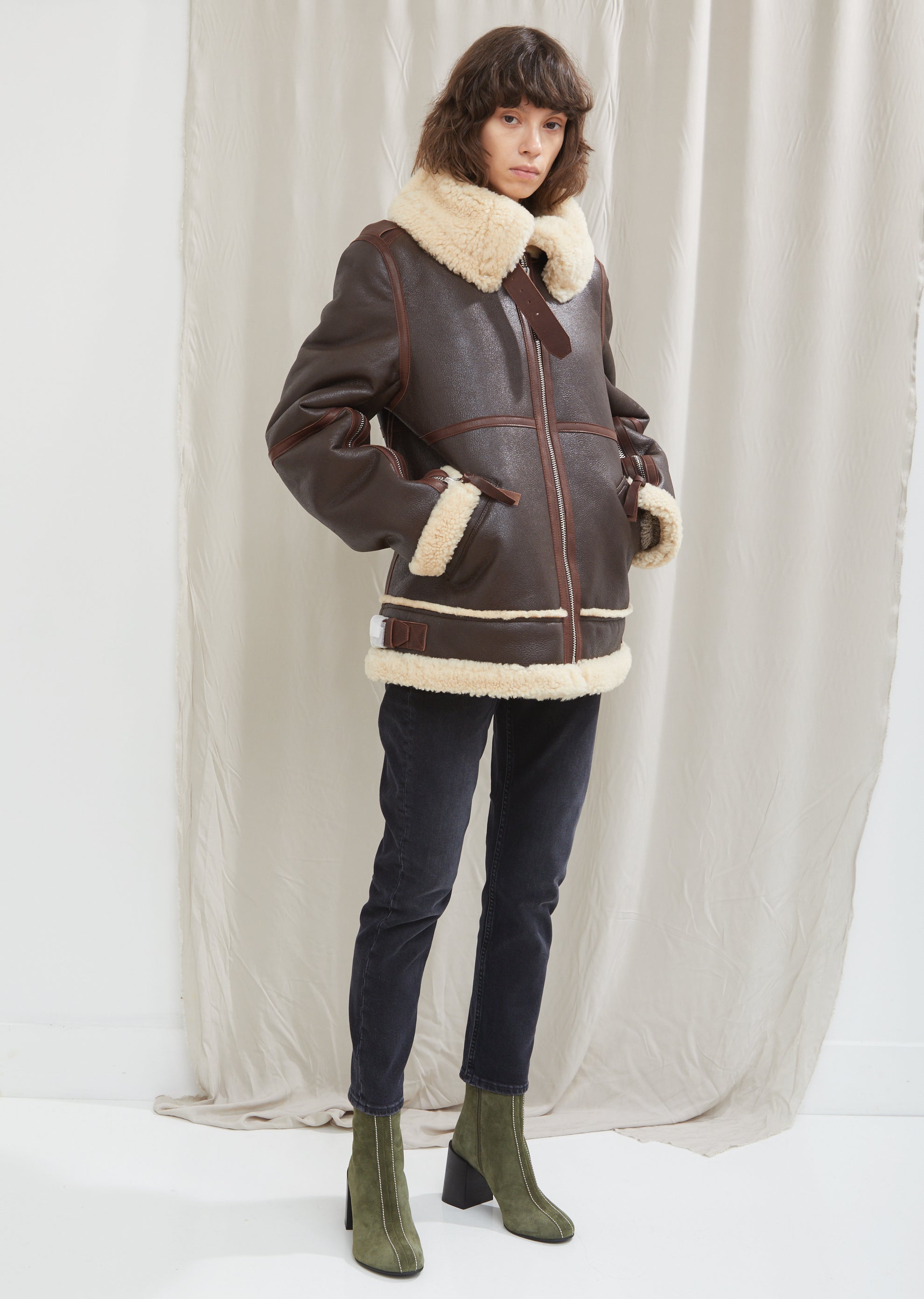 Shearling Jacket by Acne Studios- La Garçonne